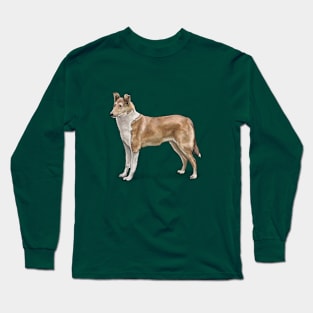 The Sable Smooth Collie Dog Long Sleeve T-Shirt